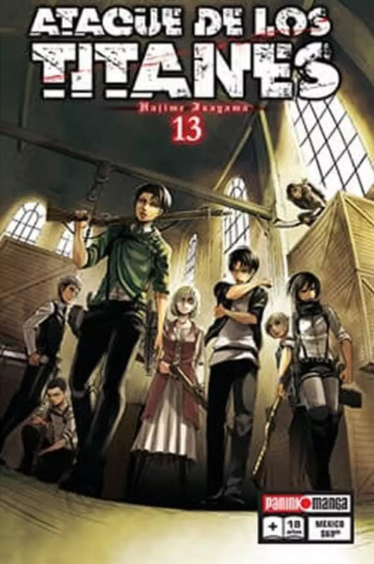 Manga Ataque de los Titanes vol. 13