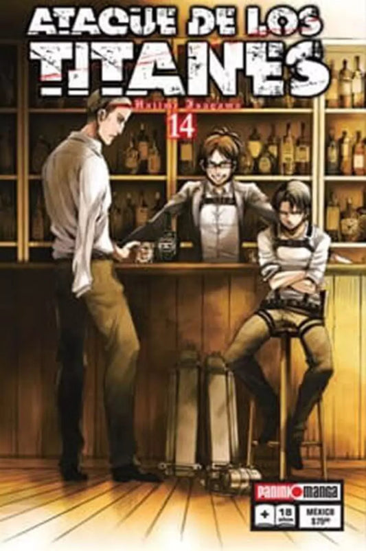 Manga Ataque de los Titanes vol. 14