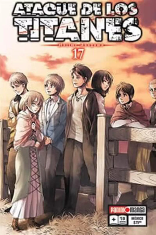 Manga Ataque de los Titanes vol. 17