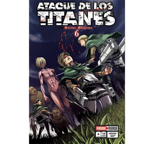 Manga Ataque de los Titanes vol. 6