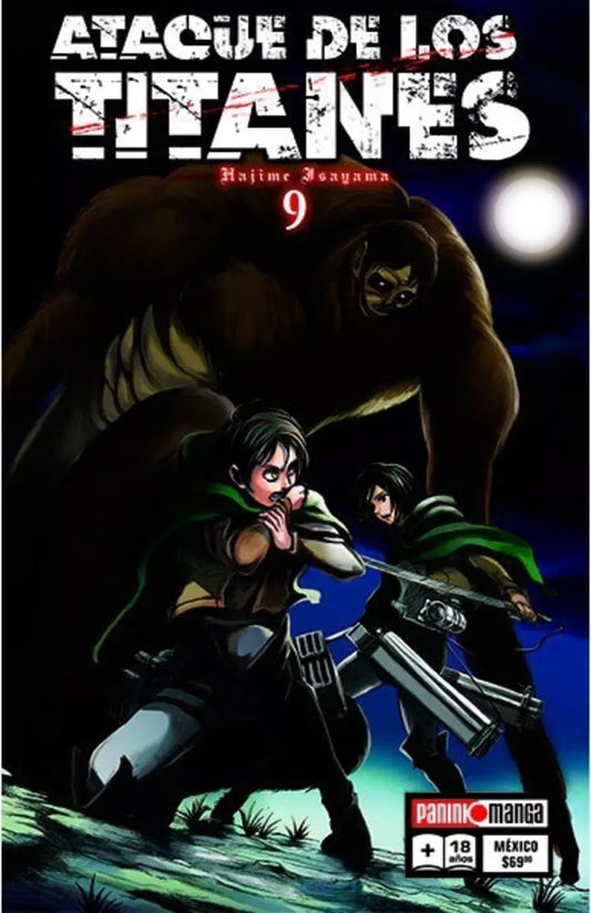 Manga Ataque de los Titanes vol. 9