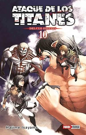 Manga Ataque de los Titanes DELUXE EDITION (2 en 1) vol. 10