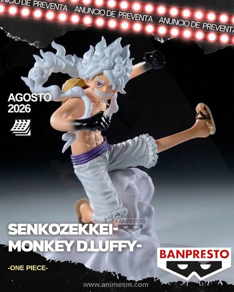 ( APARTADO PREVENTA) ONE PIECE SENKOZEKKEI -MONKEY D.LUFFY-