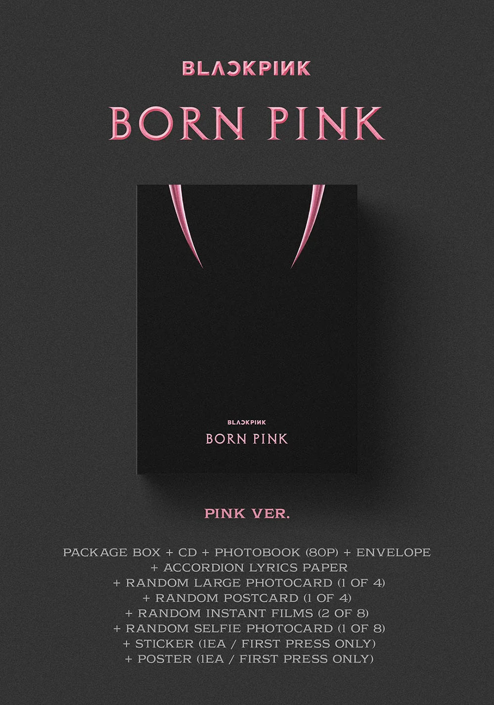 BLACKPINK BORN PINK 2ND FULL ALBUM
