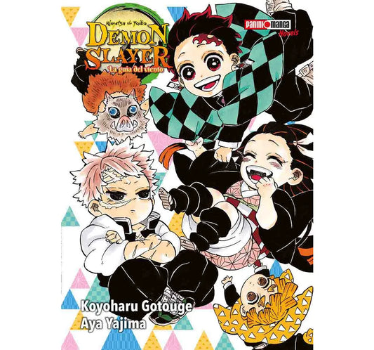 Manga Demon Slayer novela La guía del viento