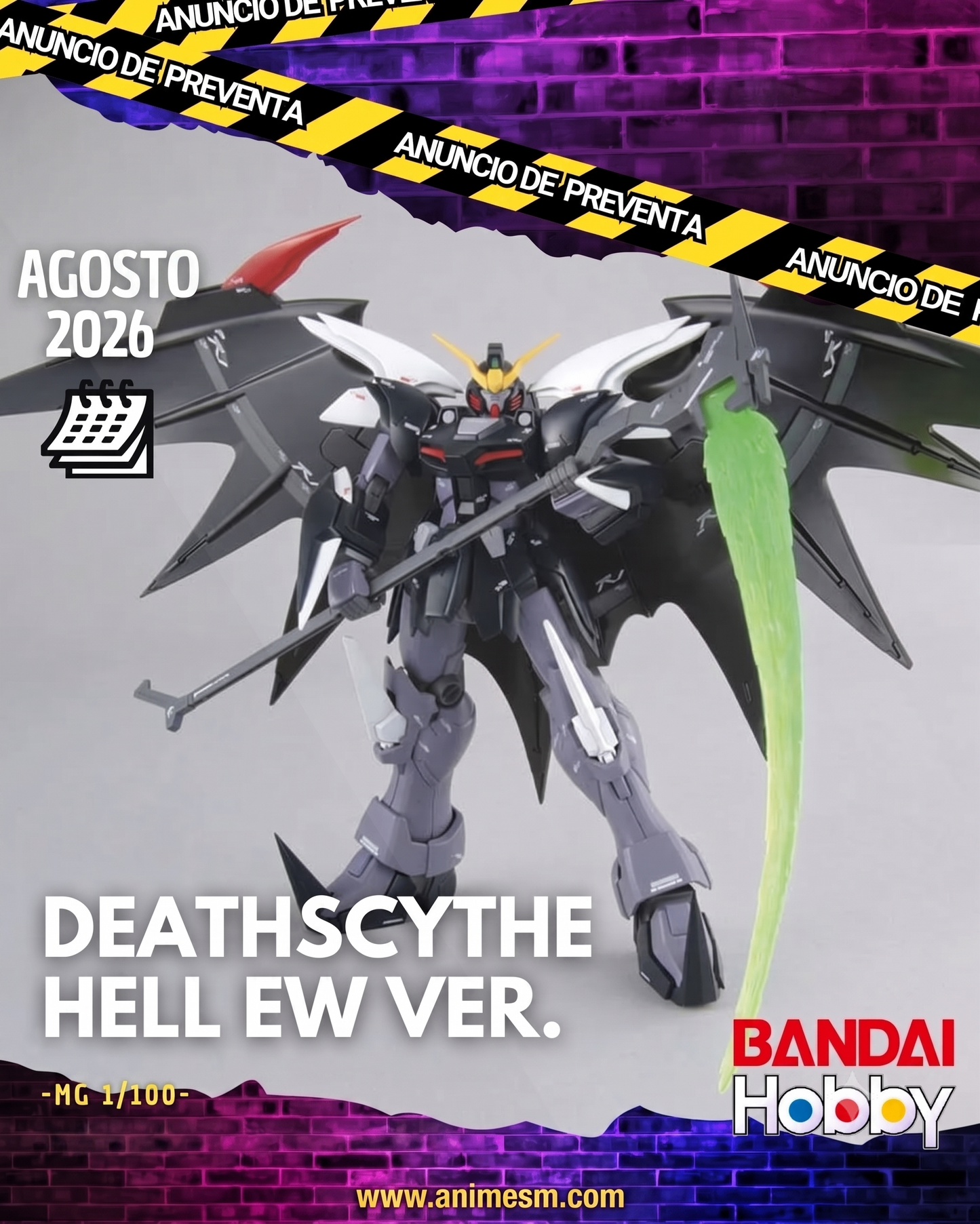 ( APARTADO PREVENTA) MG 1/100 DEATHSCYTHE HELL EW VER.