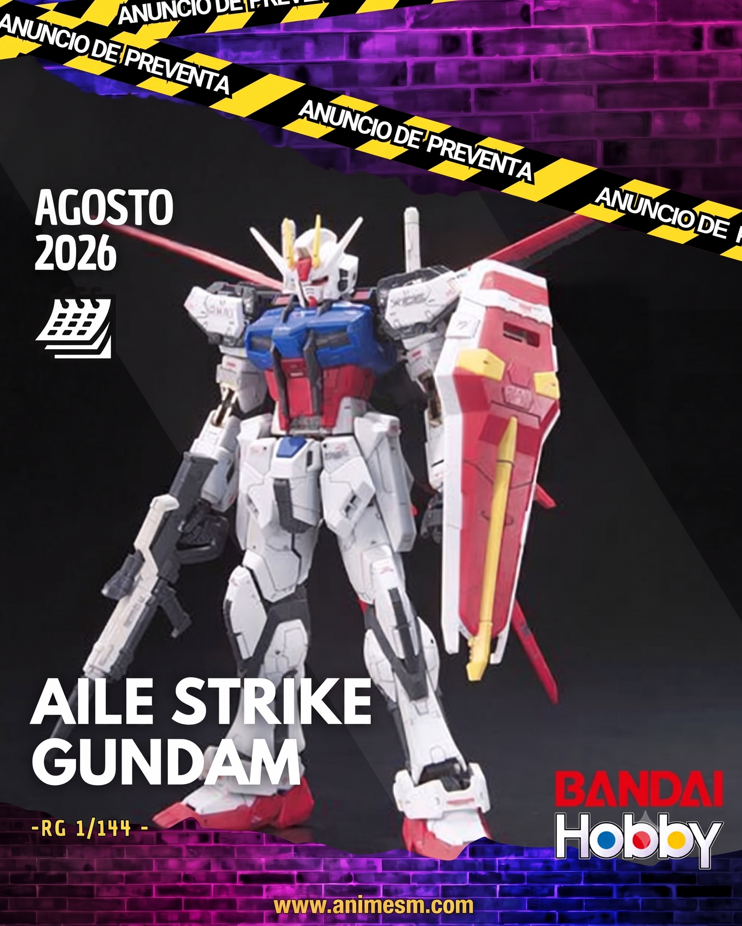 ( APARTADO PREVENTA) RG 1/144 AILE STRIKE GUNDAM
