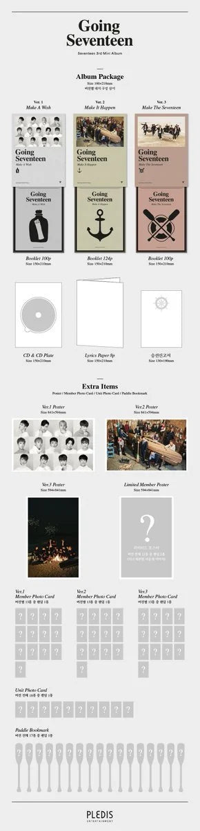 SEVENTEEN GOING SEVENTEEN 3RD MINI ALBUM