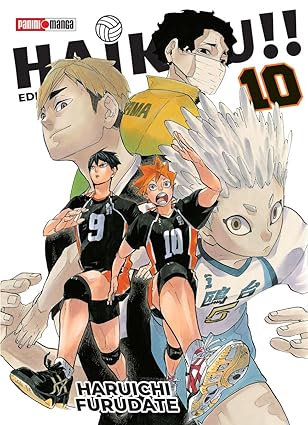 Manga Haikyuu Edicion 3en 1 vol. 10