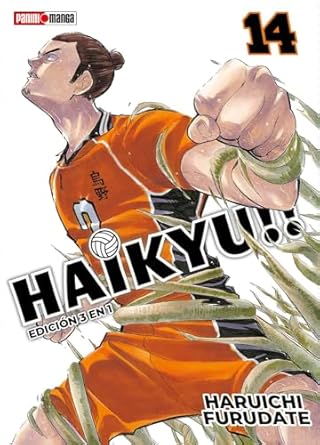 Manga Haikyuu Edicion 3en 1 vol. 14