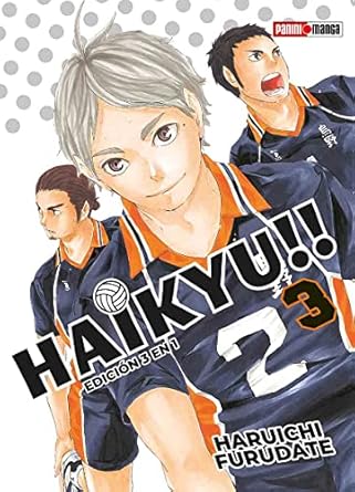 Manga Haikyuu Edicion 3en 1 vol. 3