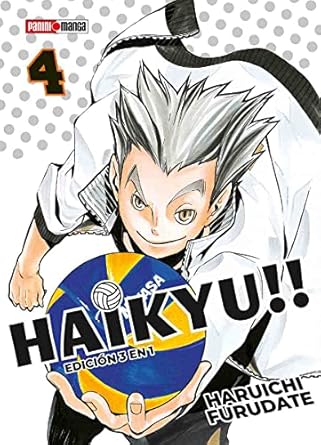 Manga Haikyuu Edicion 3en 1 vol. 4