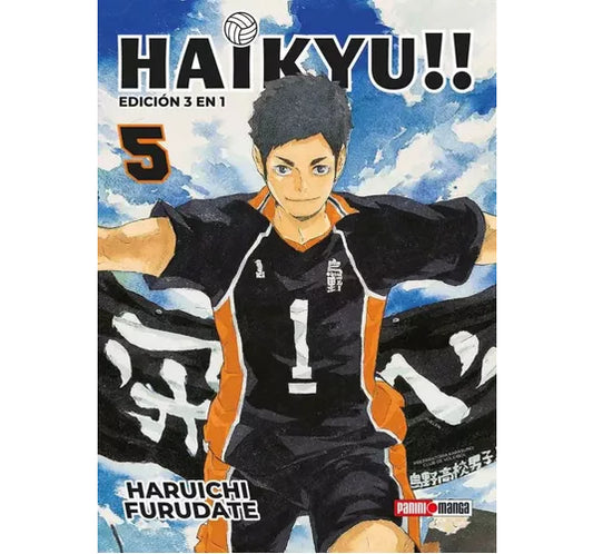 Manga Haikyuu Edicion 3en 1 vol. 5