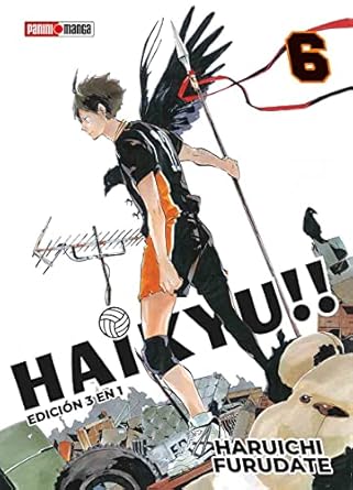 Manga Haikyuu Edicion 3en 1 vol. 6