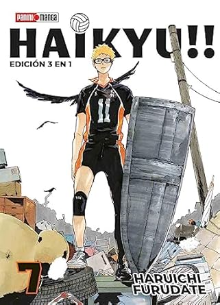 Manga Haikyuu Edicion 3en 1 vol. 7