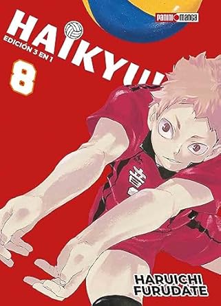Manga Haikyuu Edicion 3en 1 vol. 8