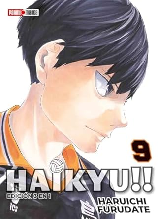 Manga Haikyuu Edicion 3en 1 vol. 9