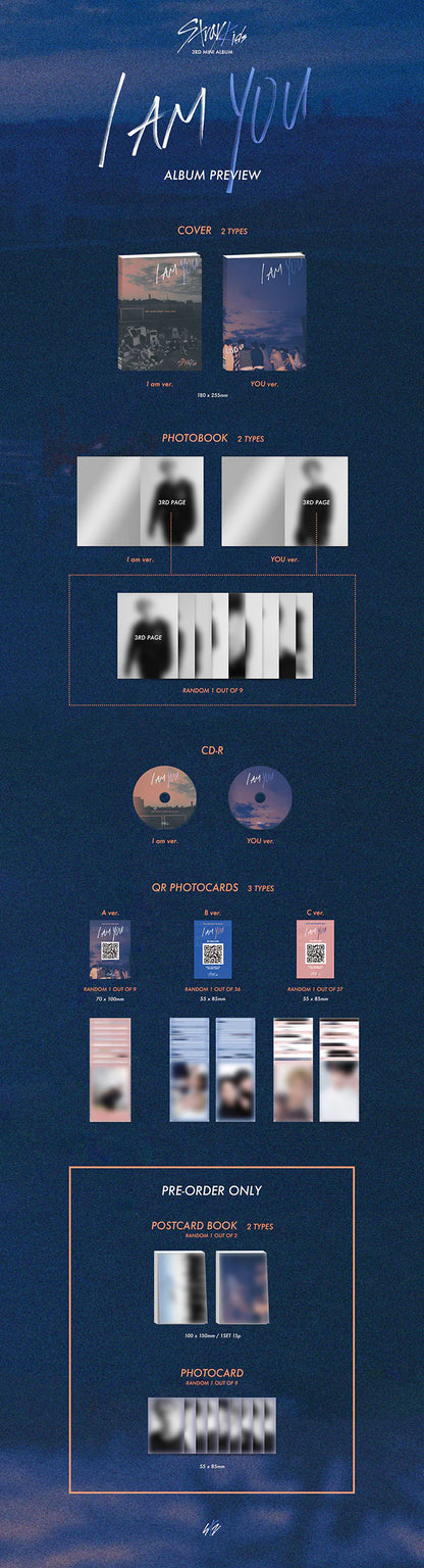 STRAY KIDS - 3RD MINI ALBUM - I AM YOU