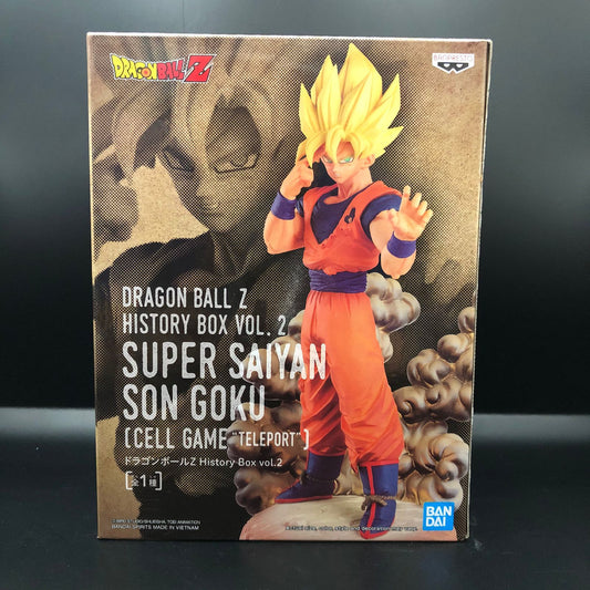Figura marca Banpresto de Son Goku Super Saiyan History Box Vol. 2 de Dragon Ball Z