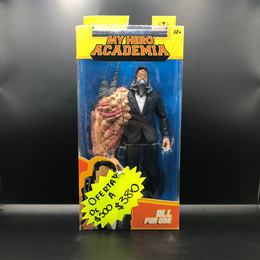 Figura marca Mc Farlane de All For One de My Hero Academia