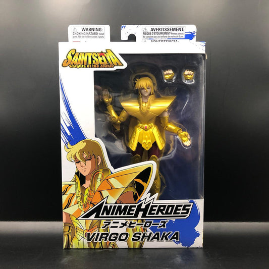 Figura marca Bandai Anime Heroes de Virgo Shaka de Los Cabelleros del Zodiaco
