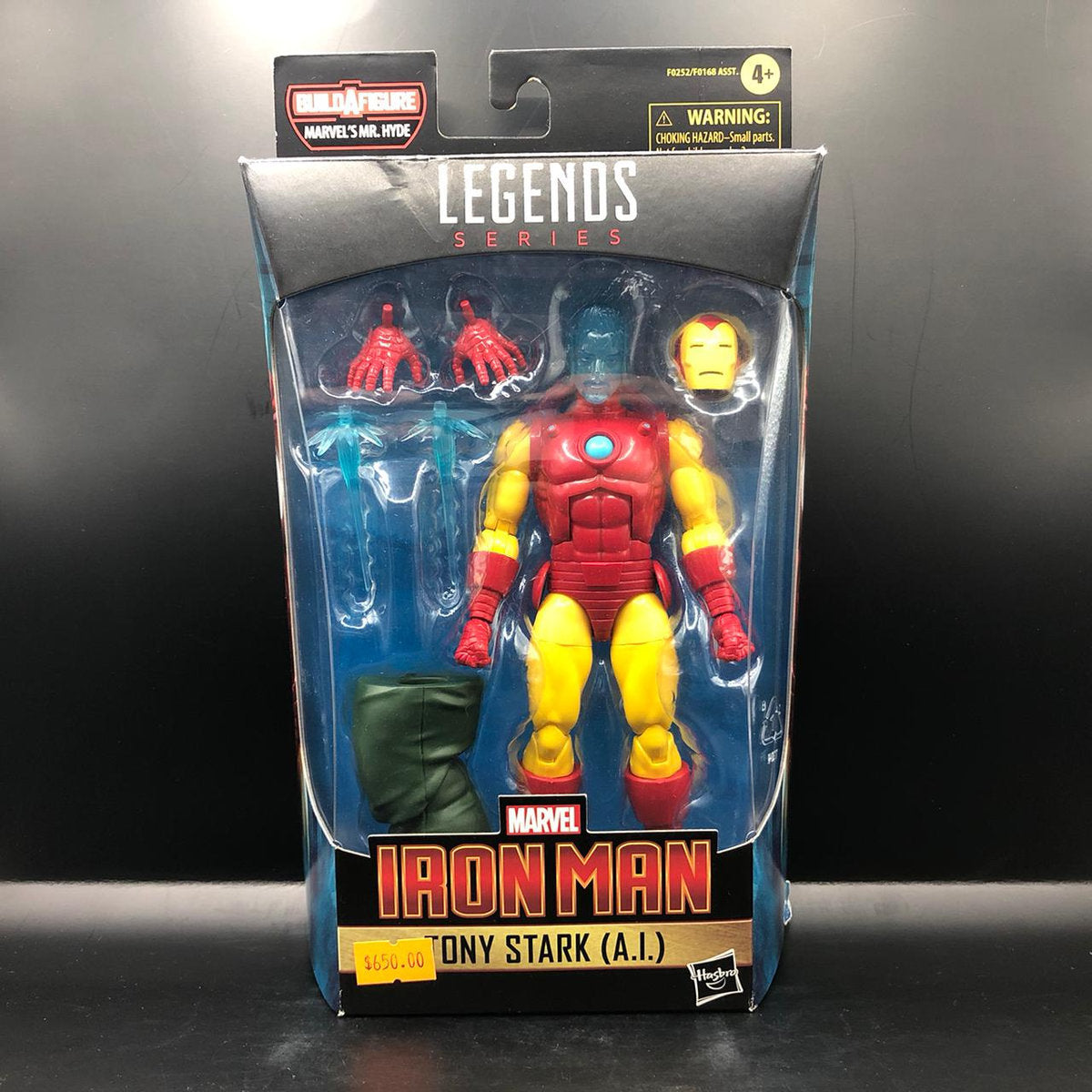 Figura marca Hasbro de Tony Stark (A.I.) Marvel Legends