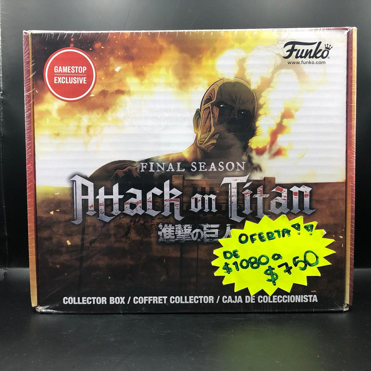 Funko Collector Box de Attack On Titan Final Season