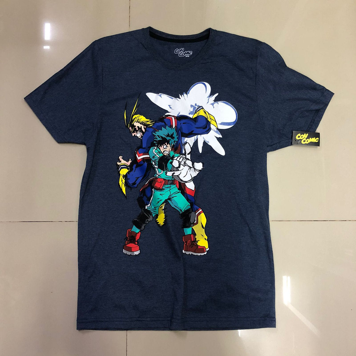 Playera Deku y All Might My hero academia