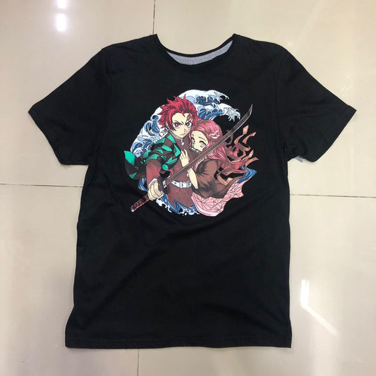 Playera Tanjiro y Nezuko Demon Slayer