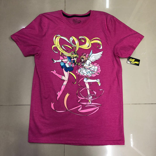 Playera Sailor Moon y Sakura Kinomoto