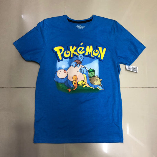 Playera Snorlax y pokémones