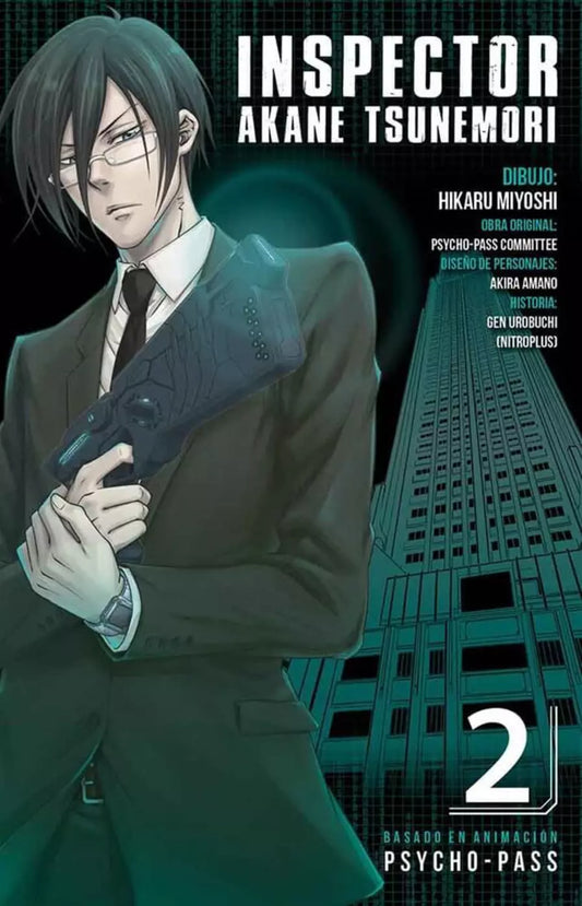 Manga Psycho Pass: Inspector Akane Tsunemori vol. 2