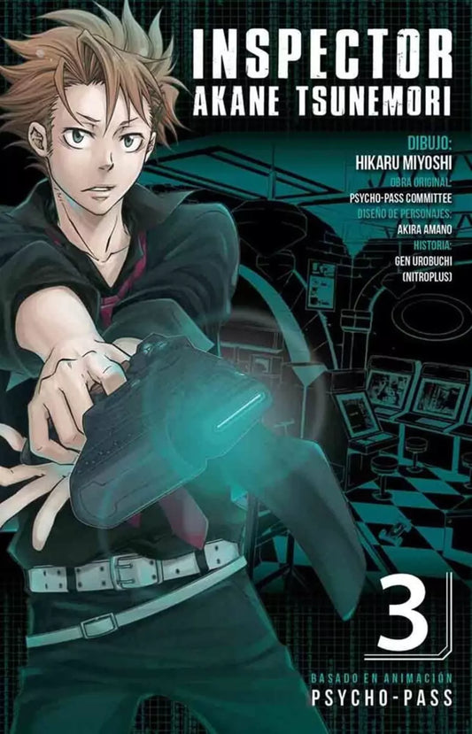 Manga Psycho Pass: Inspector Akane Tsunemori vol. 3