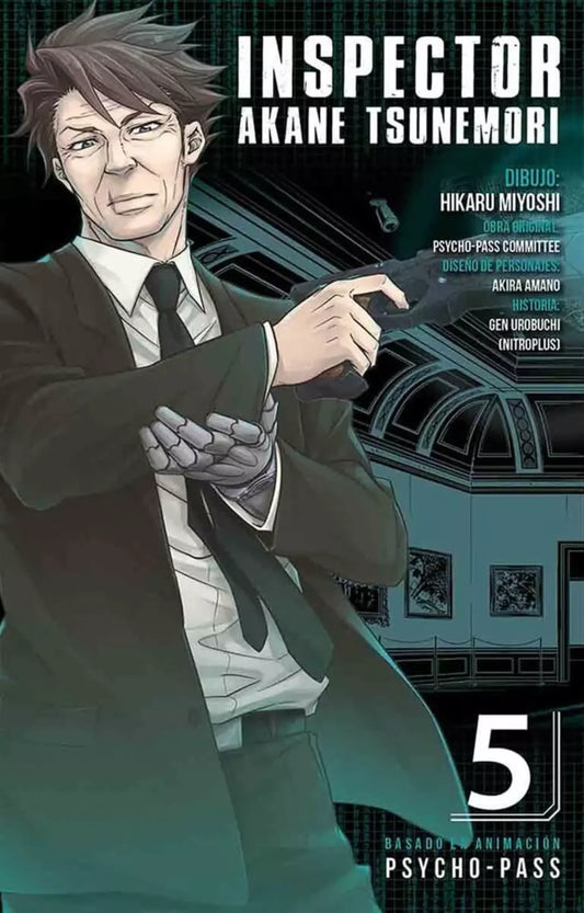Manga Psycho Pass: Inspector Akane Tsunemori vol. 5