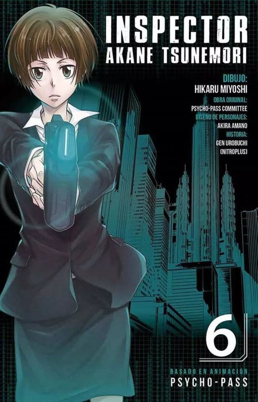 Manga Psycho Pass: Inspector Akane Tsunemori vol. 6