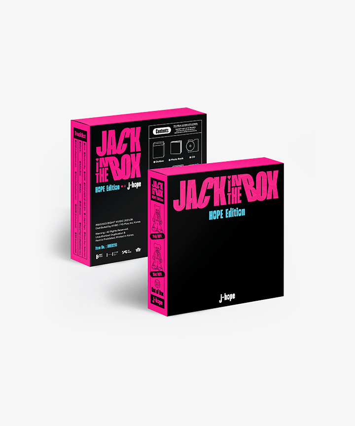 BTS J-HOPE - JACK IN THE BOX 1ST SINGLE ALBUM HOPE EDITION