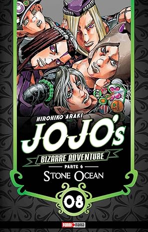 Manga Jojo's Bisare Adventure Parte 6 Stone Ocean vol. 8