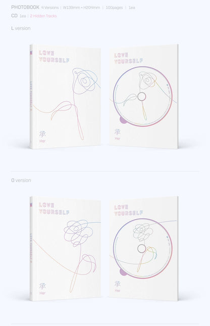BTS - 5TH MINI MINI ALBUM LOVE YOURSELF 承 Her