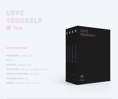 BTS - 3RD FULL ALBUM LOVE YOURSELF 轉 TEAR