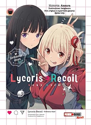 Manga Lycoris Recoil novela vol. 1