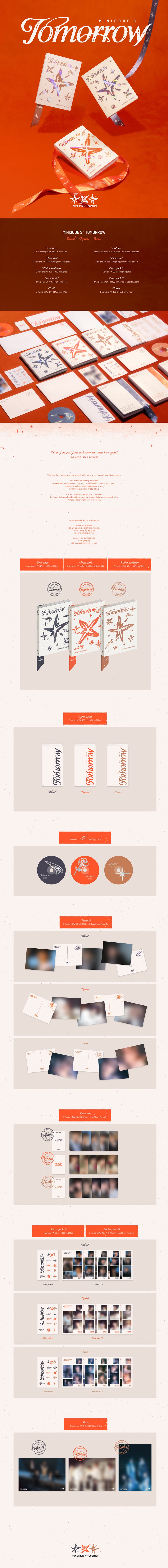 TOMORROW X TOGETHER (TXT) - 6th Mini Album [minisode 3: TOMORROW]