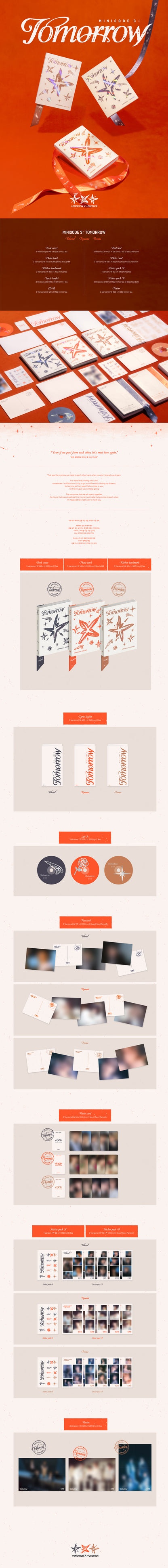 TOMORROW X TOGETHER (TXT) - 6th Mini Album [minisode 3: TOMORROW]