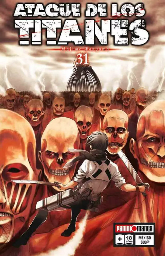 Manga Ataque de los Titanes vol. 31