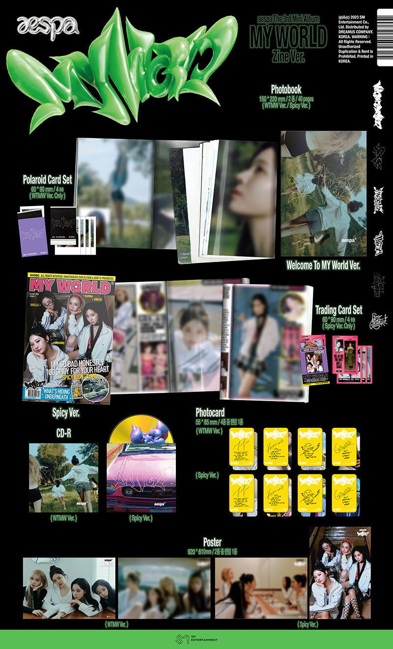aespa - The 3rd Mini Album [MY WORLD]