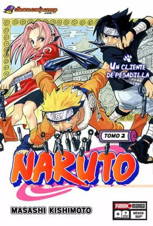 Manga Naruto vol. 2