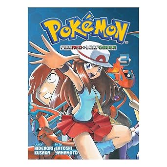 Manga Pokemon Fire Red Green Leaf vol. 3