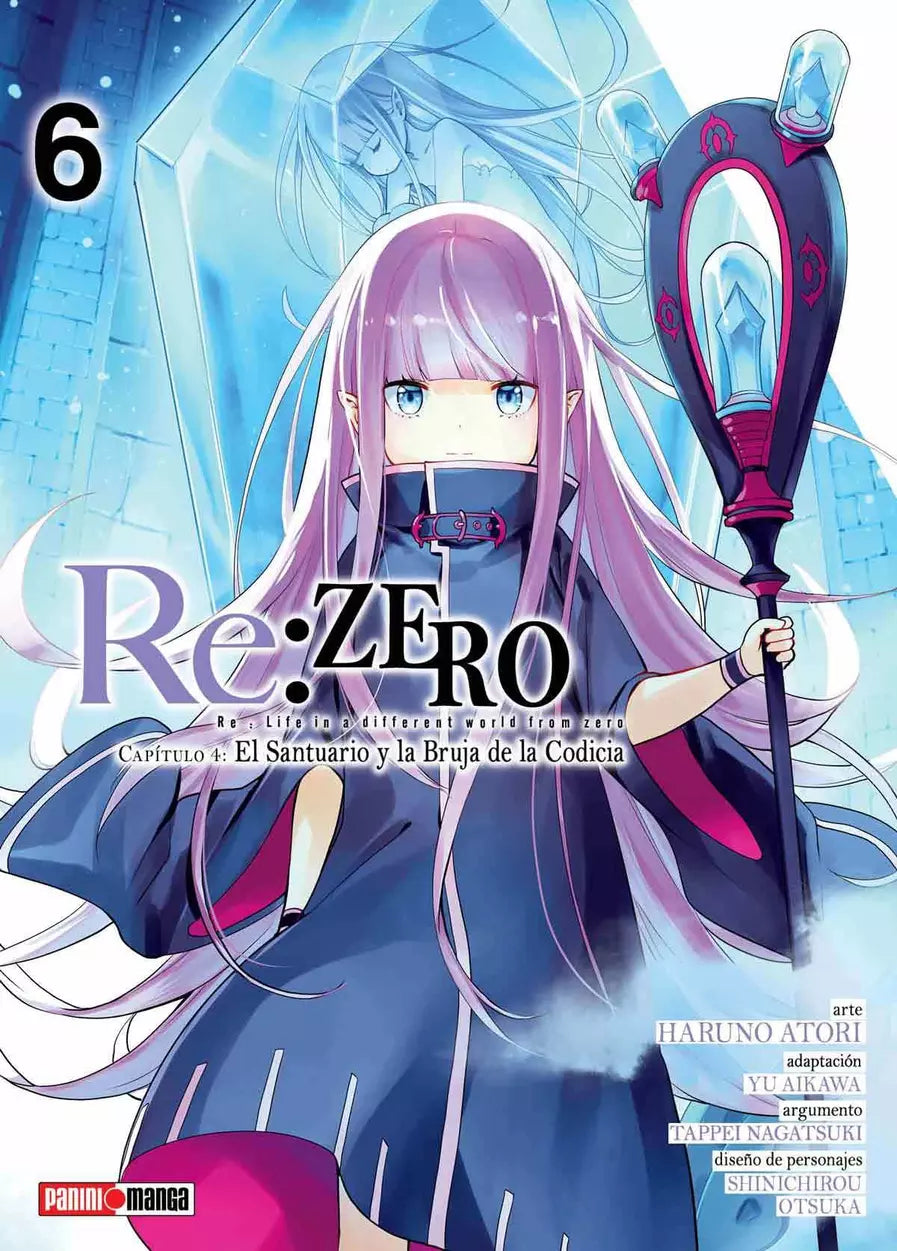 Manga Re: Zero Capitulo 4: El Santuario y La Bruja de la Codicia vol. 6