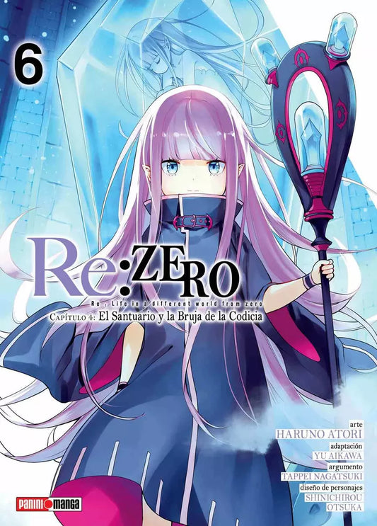 Manga Re: Zero Capitulo 4: El Santuario y La Bruja de la Codicia vol. 6