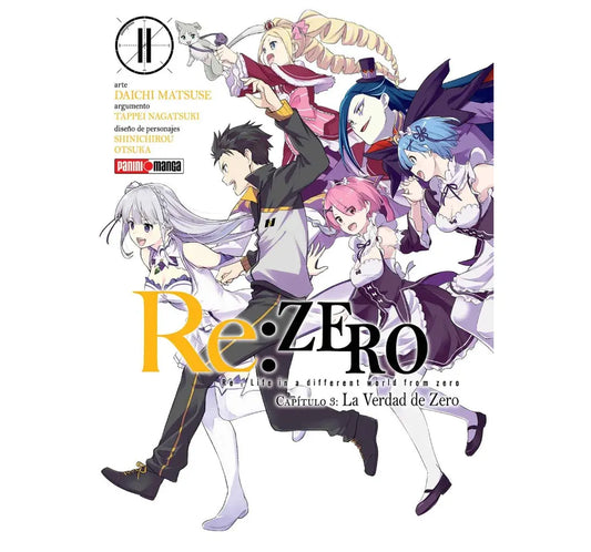Manga Re: Zero Capitulo 3. La verdad de Zero vol. 11
