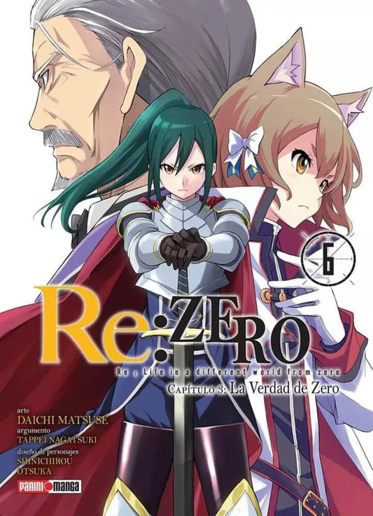 Manga Re: Zero Capitulo 3. La verdad de Zero vol. 6